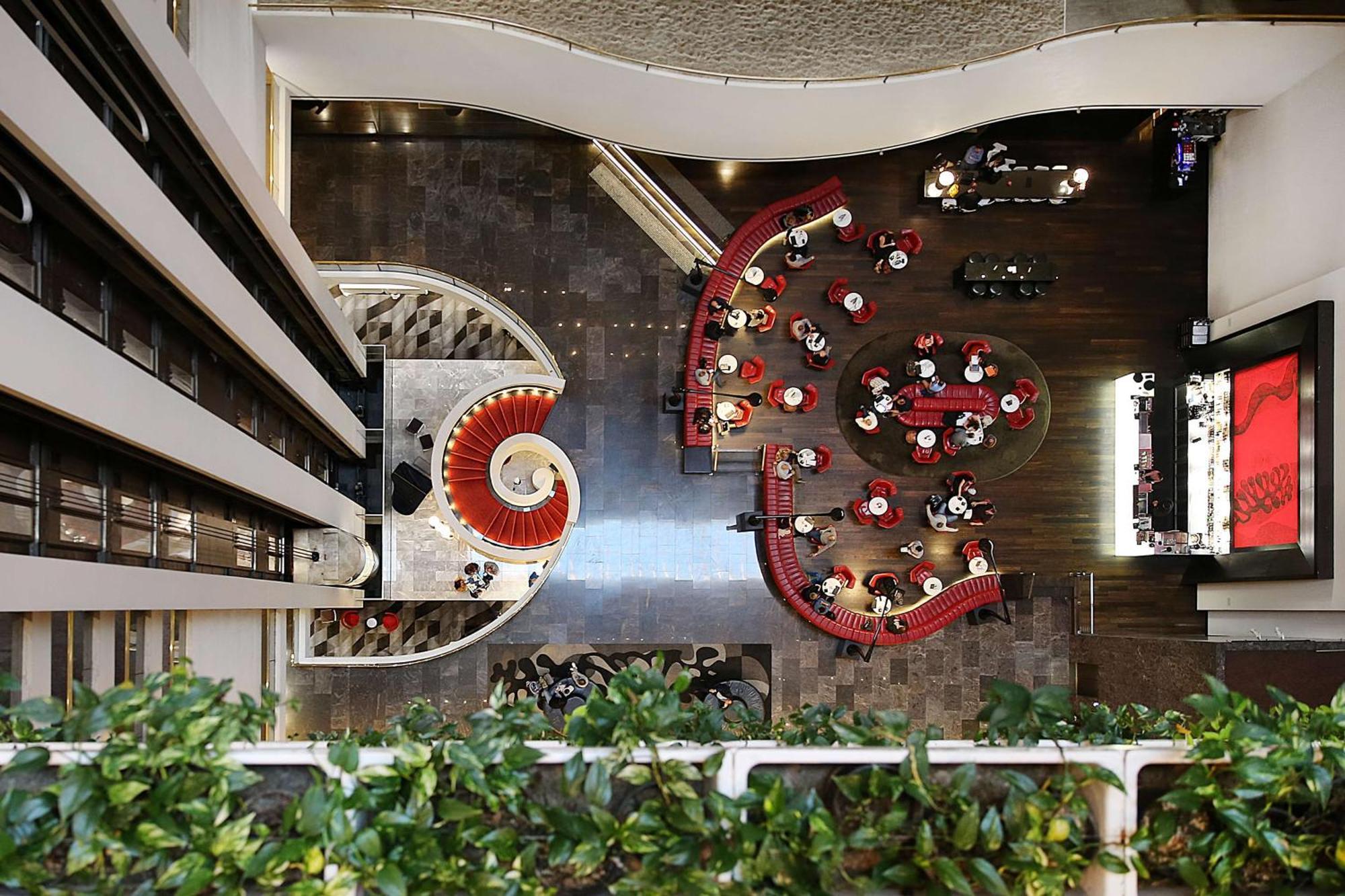 Hotel Hilton Brisbane Exterior foto The interior of the hotel