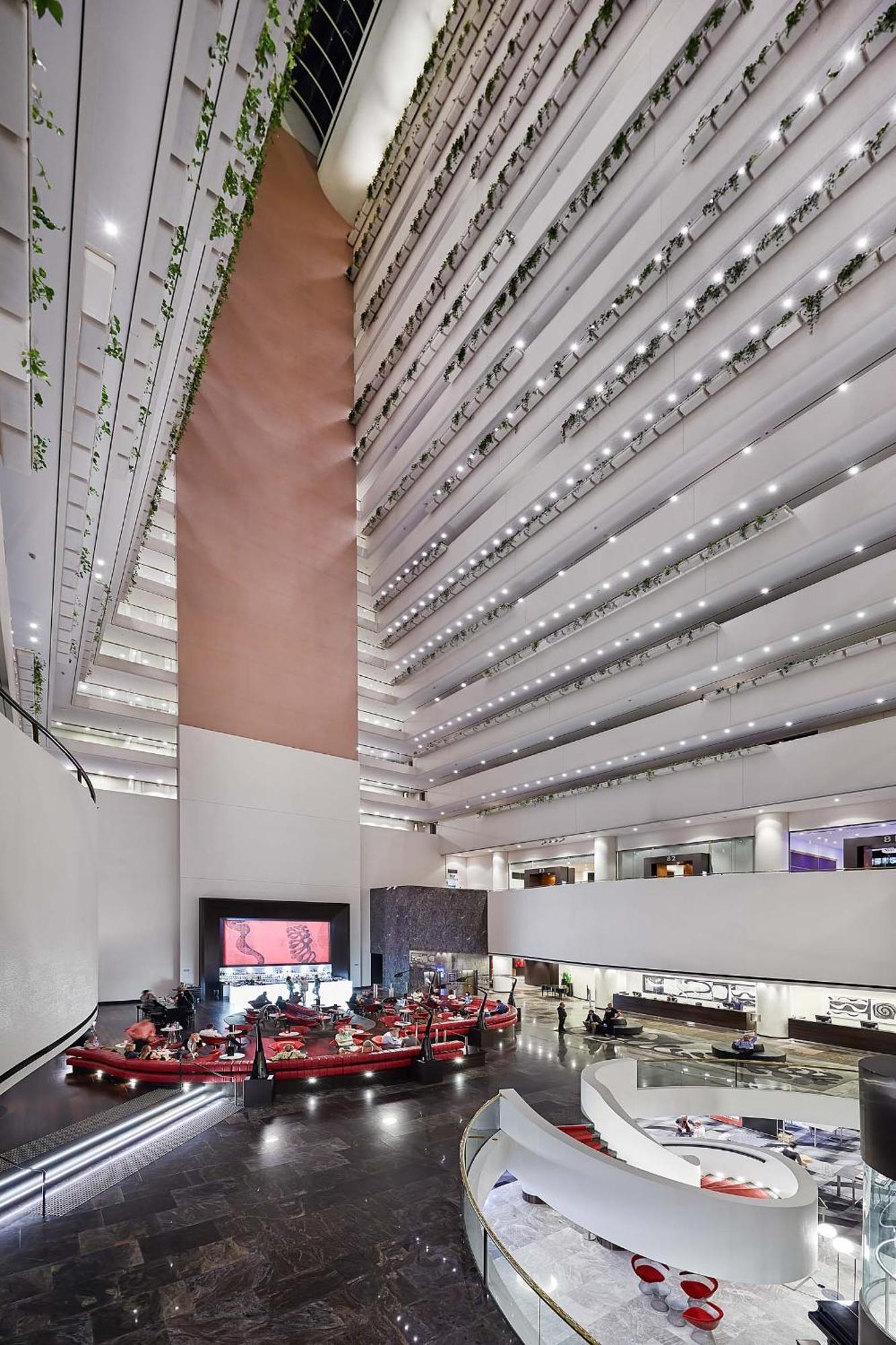 Hotel Hilton Brisbane Exterior foto The interior of the hotel