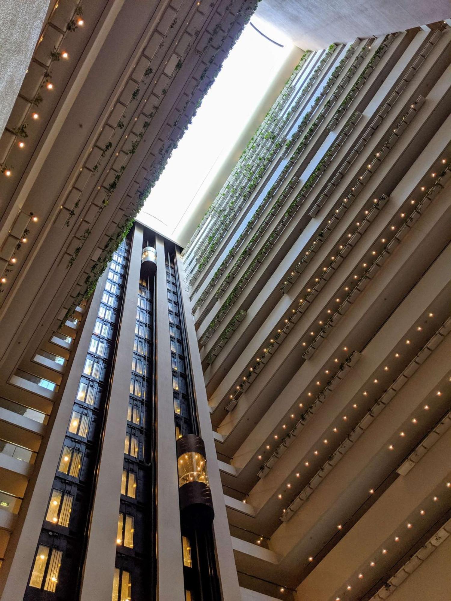 Hotel Hilton Brisbane Exterior foto The interior of the hotel